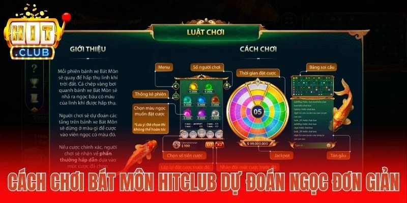 Cách chơi game Bát môn Hitclub dự đoán ngọc đơn giản